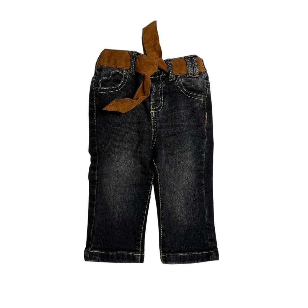 Joe Fresh Black and Brown Jeans Straight-Leg